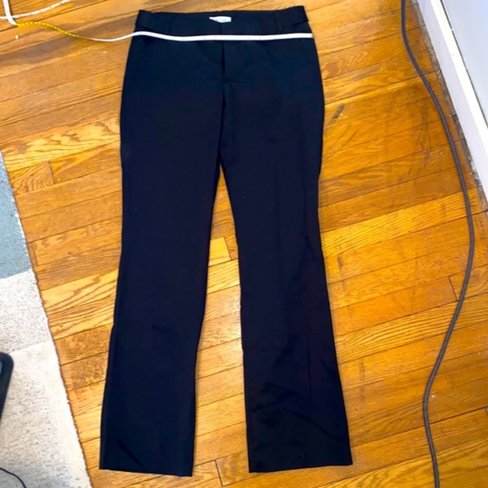 Calvin Klein black barely boot cut size 6